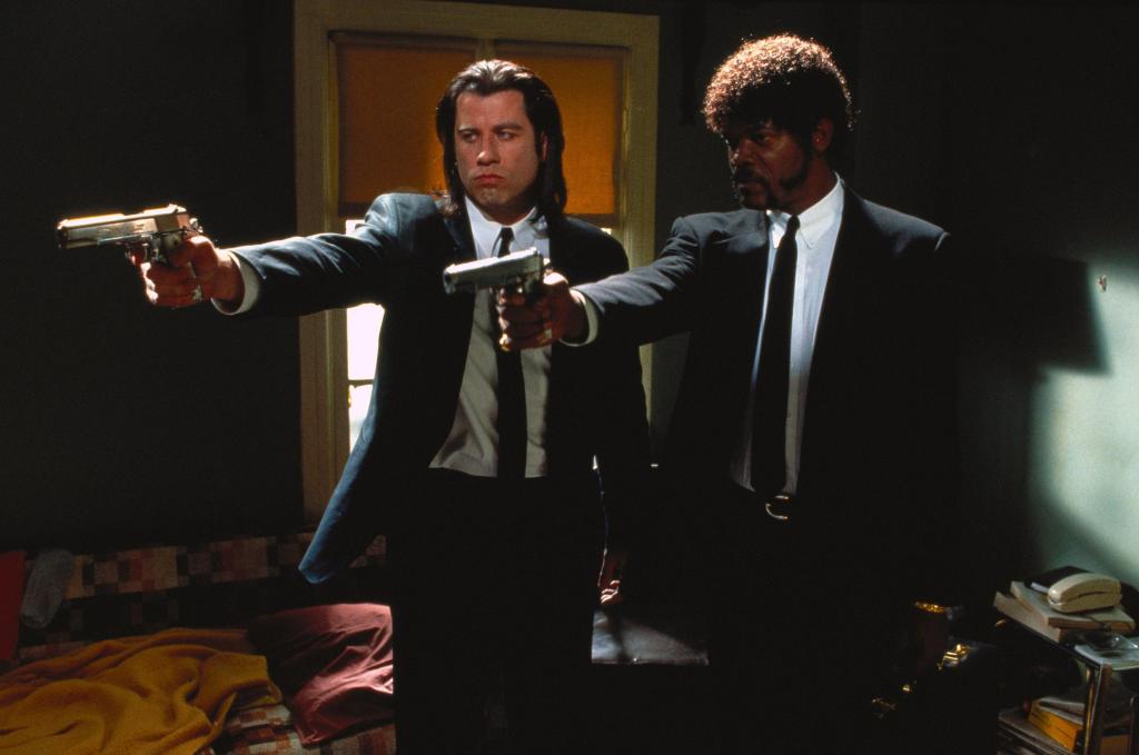 John Travolta, Samuel L. Jackson in Pulp Fiction